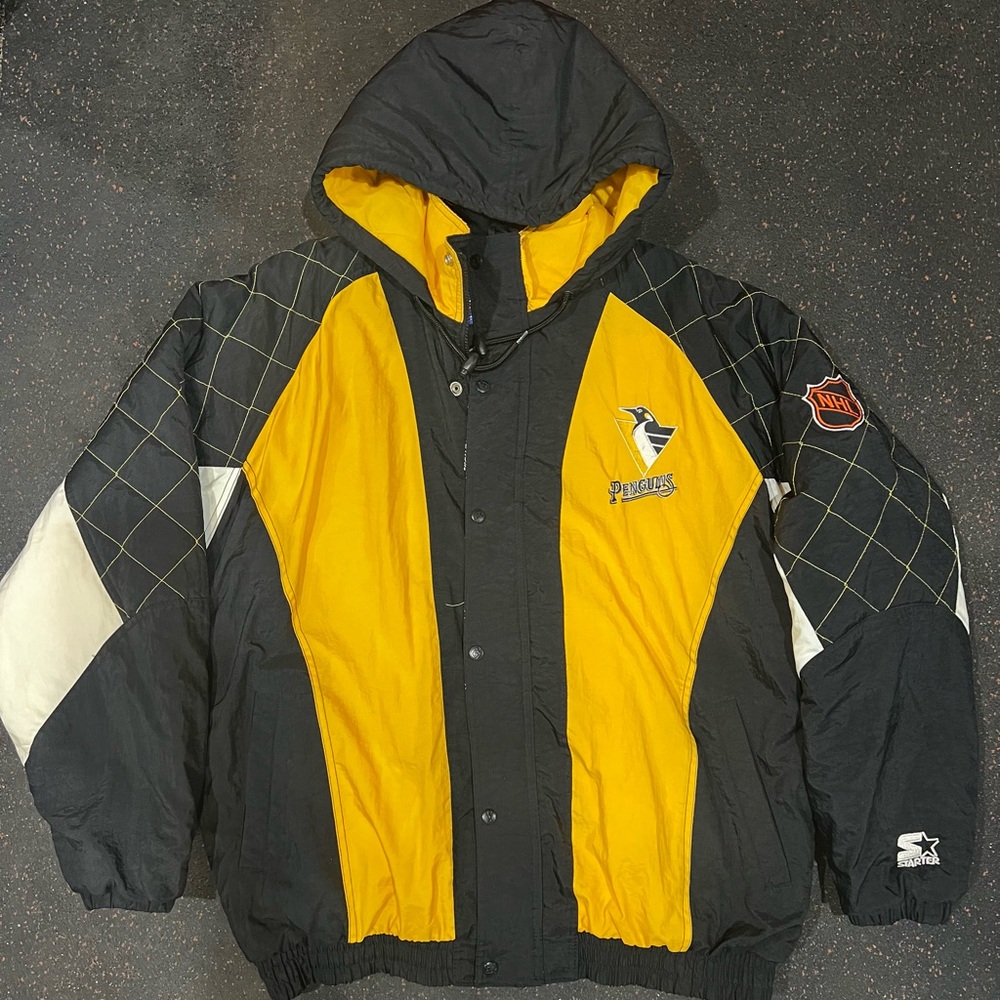 NHL Pittsburgh Penguins Vintage 90s Starter Jacket XL